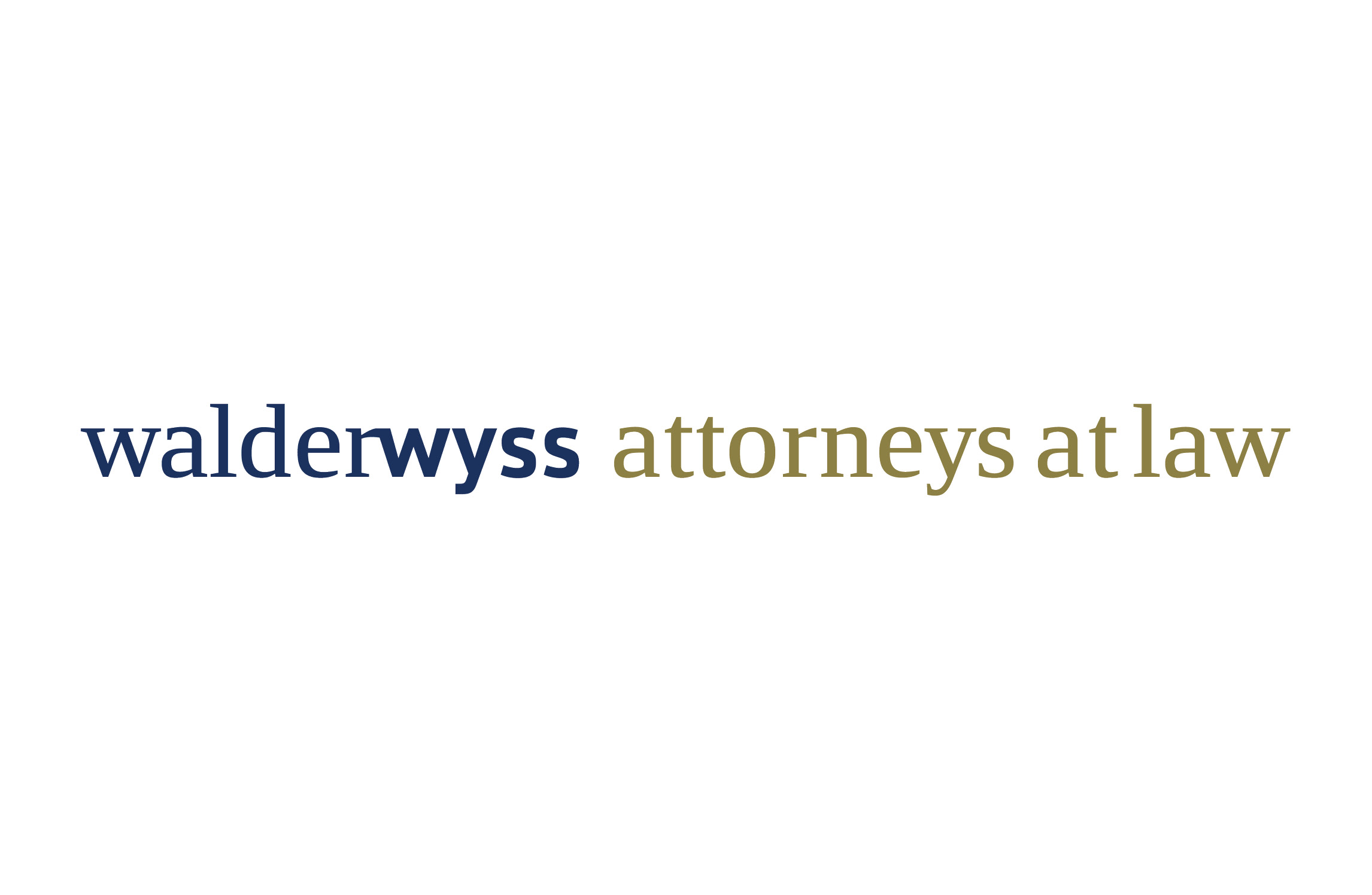 WalderWyss logo
