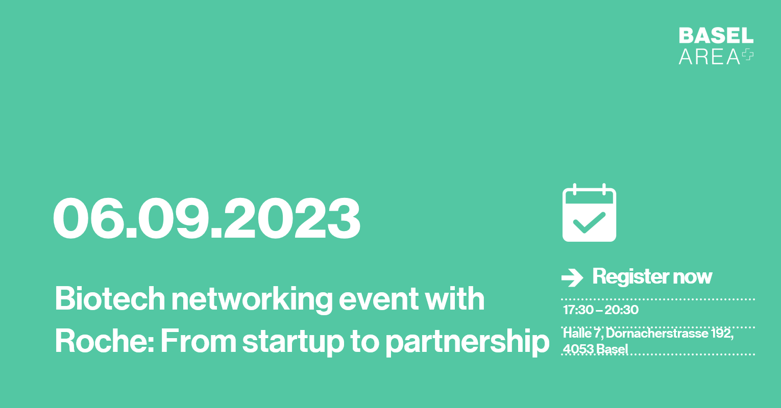 Biotech networking event with Roche From startup to partnership